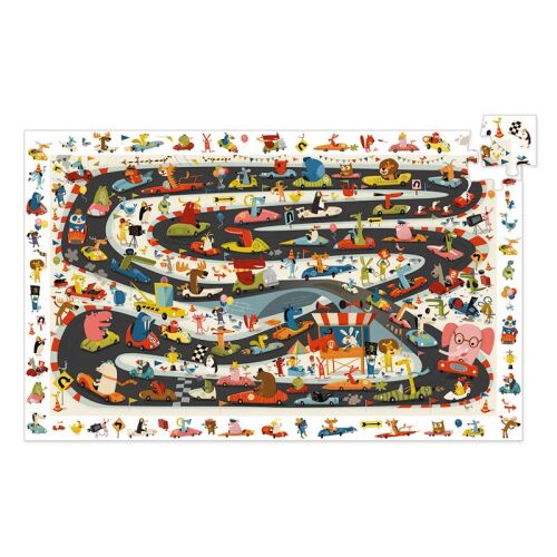 Djeco Puzzle Observation Autorennen