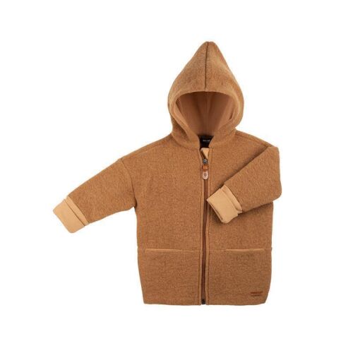 Pure Pure Schurwolle Walkjacke karamell, BIO