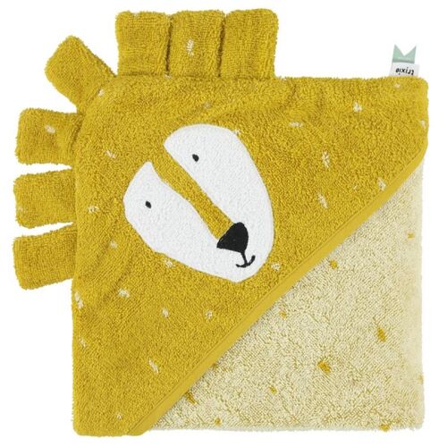 Trixie Kapuzenbadetuch 11-850 - 75x75cm Mr.Lion