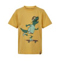 MN KA-Shirt Dino Print gelb 131712 140