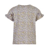 MN KA-Shirt aus Viskose Blumen flieder 121711