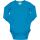 Maxomorra Langarm-Body Azure uni, BIO