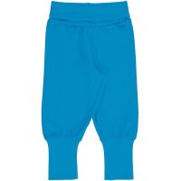 Maxomorra Baby Mitwachshose uni Azure, Bio