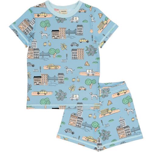 Meyadey Pyjama Set kurz City Life, BIO