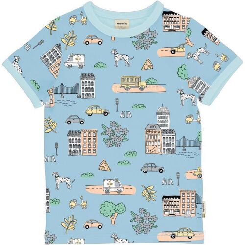 Meyadey Kurzarm-Shirt City Life, BIO