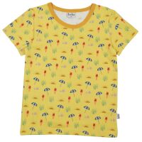 Baba Kurzarm-Shirt Dion Sund gelb, Bio