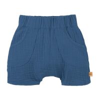 Pure Pure Musselin Shorts 8903031 stormy blau, BIO