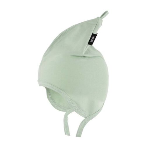 Pure Pure Zipfelmütze zum Binden pastellgrün 0603271, BIO