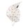 Pure Pure Zipfelmütze zum Binden Regenbogen weiß 0603031, BIO