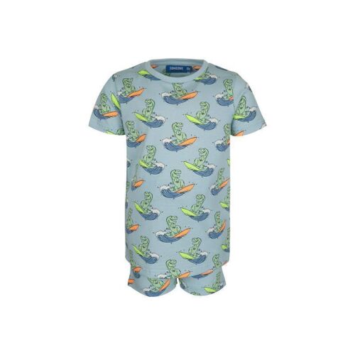 Someone KA-Pyjama Surfer Dino hellblau SB-66-A, BIO