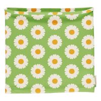 Maxomorra Schlauchschal Blumen Daisy grün, Bio