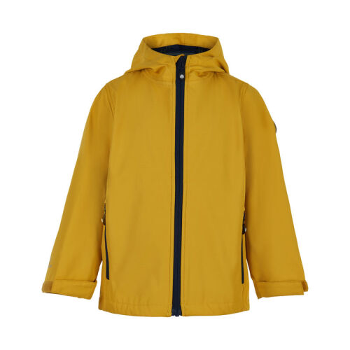 Color Kids Softshell Funktionsjacke 740547 gold mango