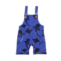 Walkiddy Latzhose Kurz WE22-326 Whales/Eagle Rays , BIO