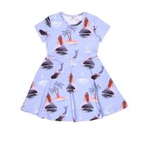 Walkiddy Kurzarm-Kleid Mermaids ME22-320, BIO