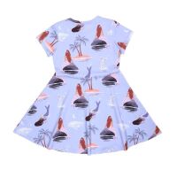 Walkiddy Kurzarm-Kleid Mermaids ME22-320, BIO