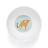 Petit Monkey Schüssel Leopard denim MB10, BPA frei