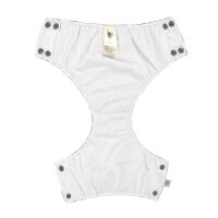Lässig Baby Schwimmwindeln mit Druckknöpfen Streifen dunkelgrau
