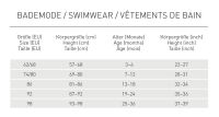 Lässig Baby Schwimmwindeln mit Druckknöpfen Streifen dunkelgrau