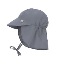 Lässig UV-Sonnenhut  mit Nackenschutz grau