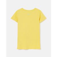 Joules Kurzarm T-shirt  Astra gelb mit Vogel