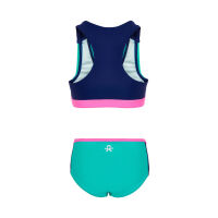 Color Kids Bikini türkis/navy/pink 720064