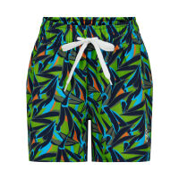 Color Kids Badehose Muster navy/orange/neongrün 720078