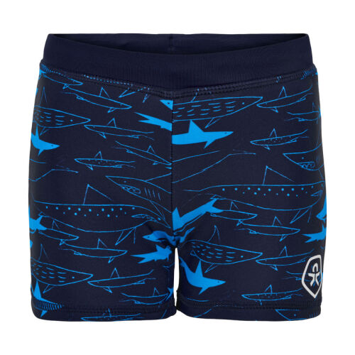 Color Kids Badehose navy/blau Haie 720072