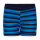Color Kids Badehose gestreift hellblau/dunkelblau 720072