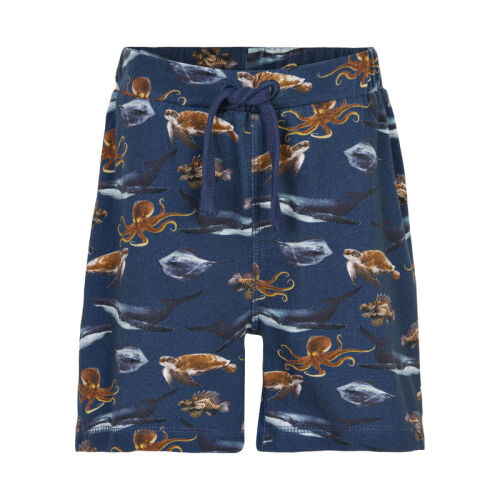 Minymo Shorts Tiere unter Wasser navy131846