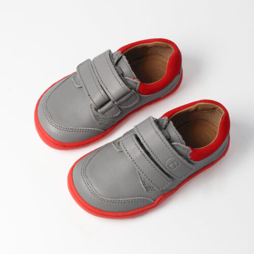 Blifestyle Barfußschuhe Skink hellgrau; BIO-Leder