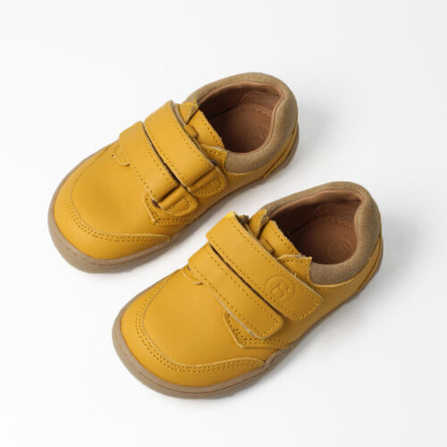 Blifestyle Barfußschuhe Skink velcro gelb, BIO-Leder