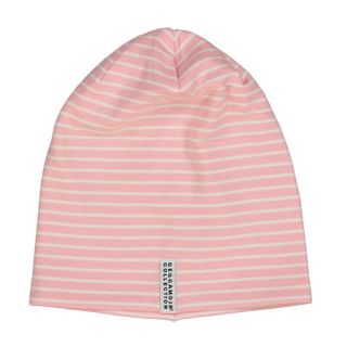 Geggamoja Jerseymütze gestreift pink/weiß