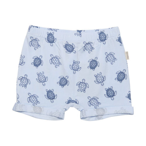 Minymo Shorts aus Viskose Schildköten blau