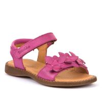 Froddo offene Mädchen Sandalen Lore flowers fuchsia