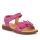 Froddo offene Mädchen Sandalen Lore flowers fuchsia