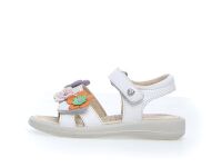 Naturino offene Sandale Wyando white/multi Blumen