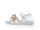 Naturino offene Sandale Wyando white/multi Blumen