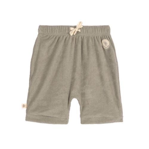 Lässig Frottee-Shorts olive, BIO