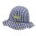 Loud + Proud Sonnenhut kariert navy/weiß, BIO