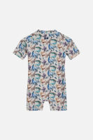 Hust & Claire UV-Baby-Badeanzug Makki Tiere beige