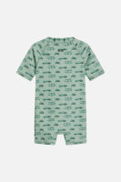 Hust & Claire UV-Baby-Badeanzug Makki Autos mint