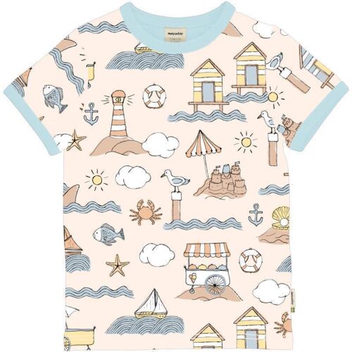 Meyadey Kurzarm-Shirt Salty Shore, BIO