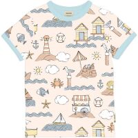 Meyadey Kurzarm-Shirt Salty Shore, BIO
