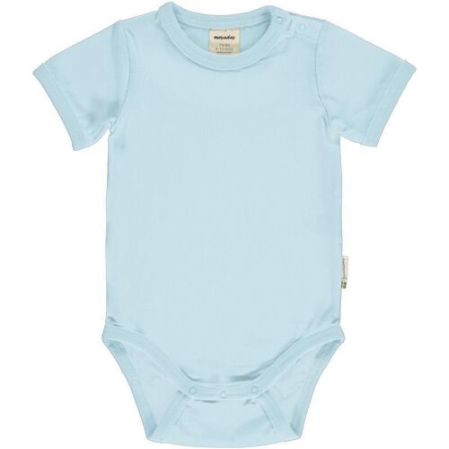 Meyadey Kurzarm-Body blue soft, Bio