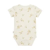Minymo Kurzarm-Body aus Viskose Bambus col.386 creme