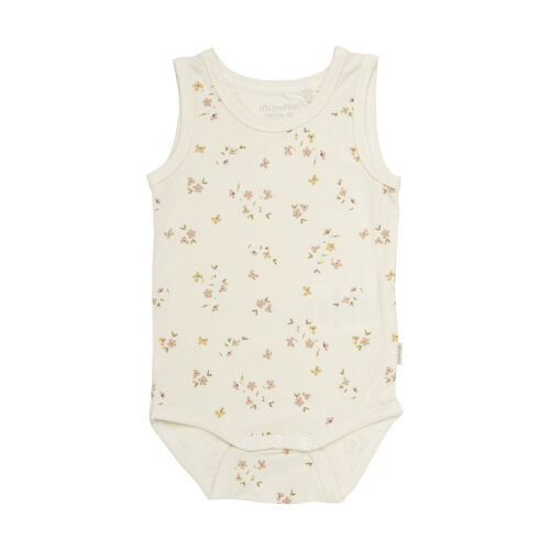 Minymo rmellose-baby Body aus Bambus Blumen creme - Kinderschuhe & B,  18,99