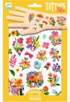 Djeco Tattoos Aqua Flor orange 9616