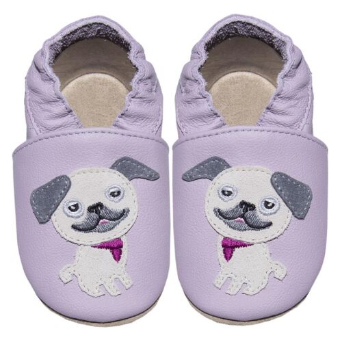 baBice Lederpatschen Mops lila