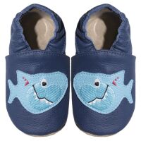 baBice Lederpatschen shark navy