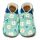 Inch Blue Lederpatschen Baumwollblüte mint, Box